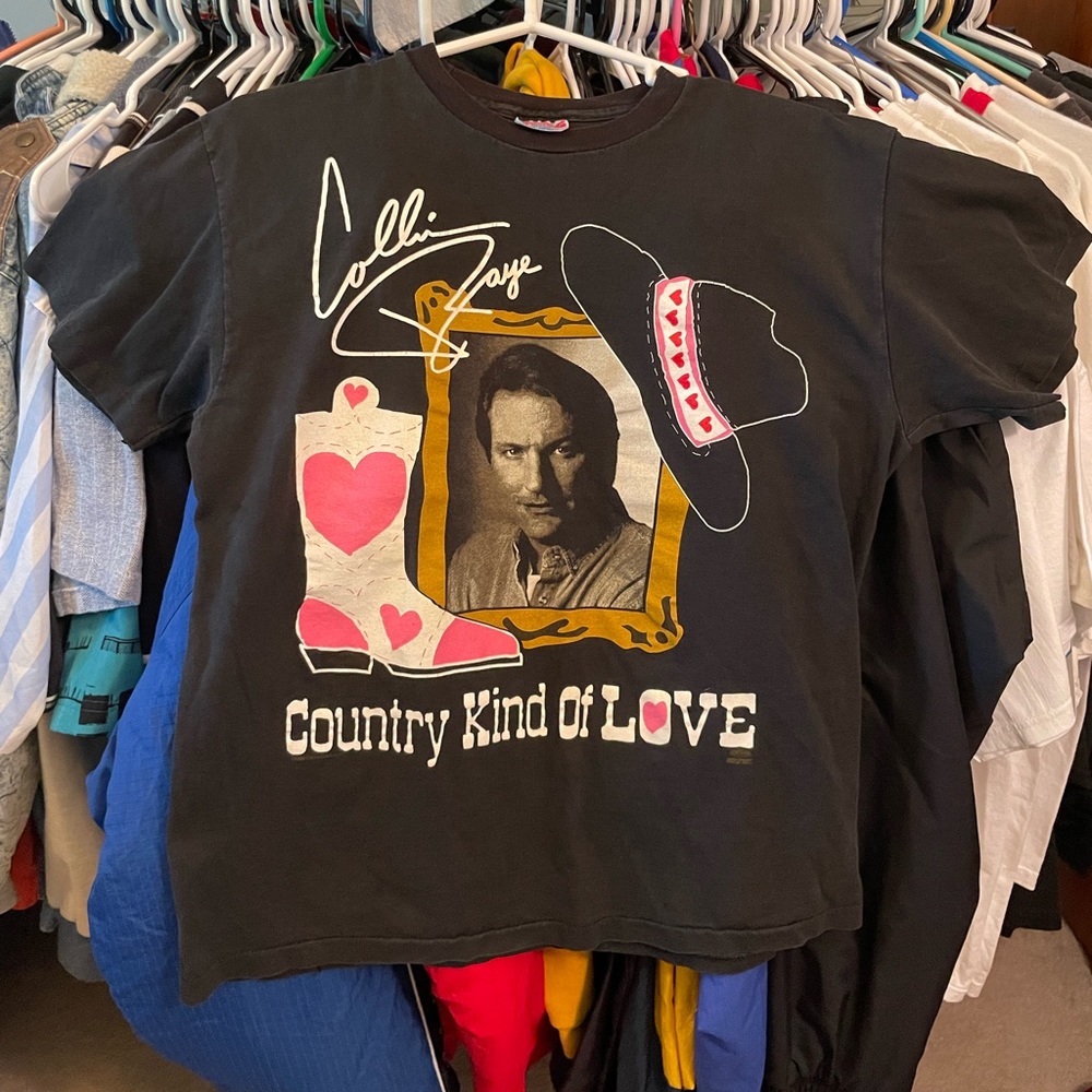 Vintage Single Stitch Collin Raye Country Kind of Love Band T-shirt